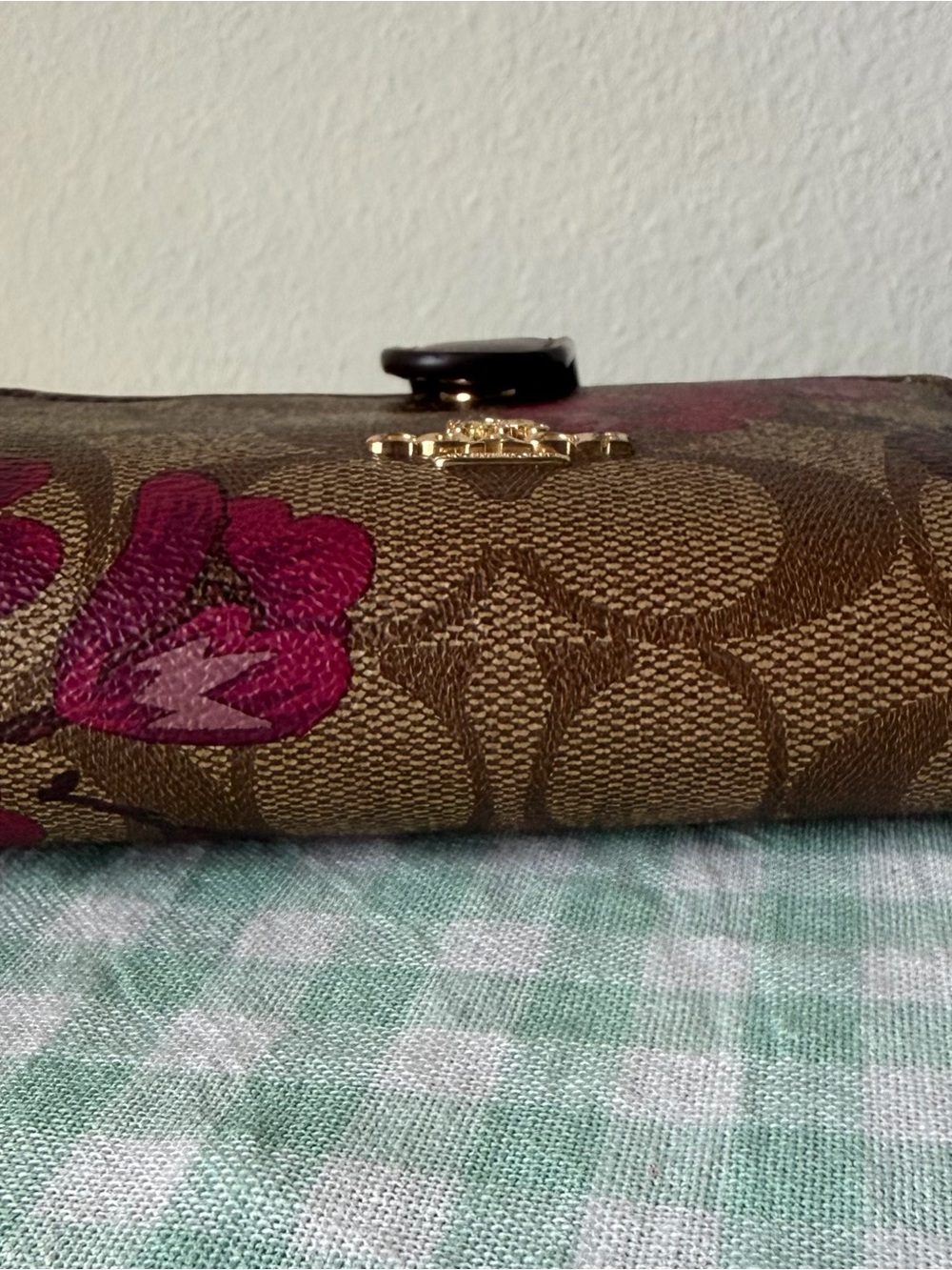 BUNDLE Coach Marlon Victorian Floral Print Hobo Bag & Wallet Set - Picture 12 of 16